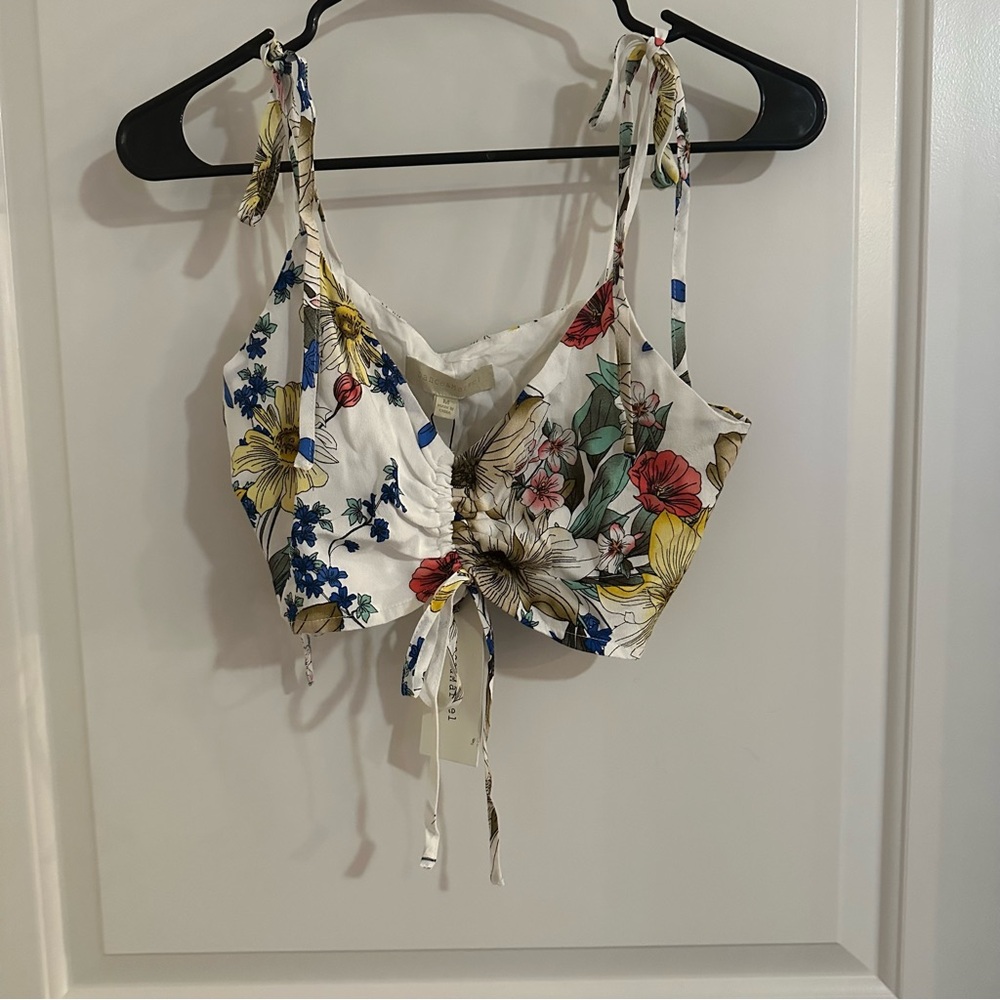 NWT- Dance & Marvel Multicolor Floral Tank Top